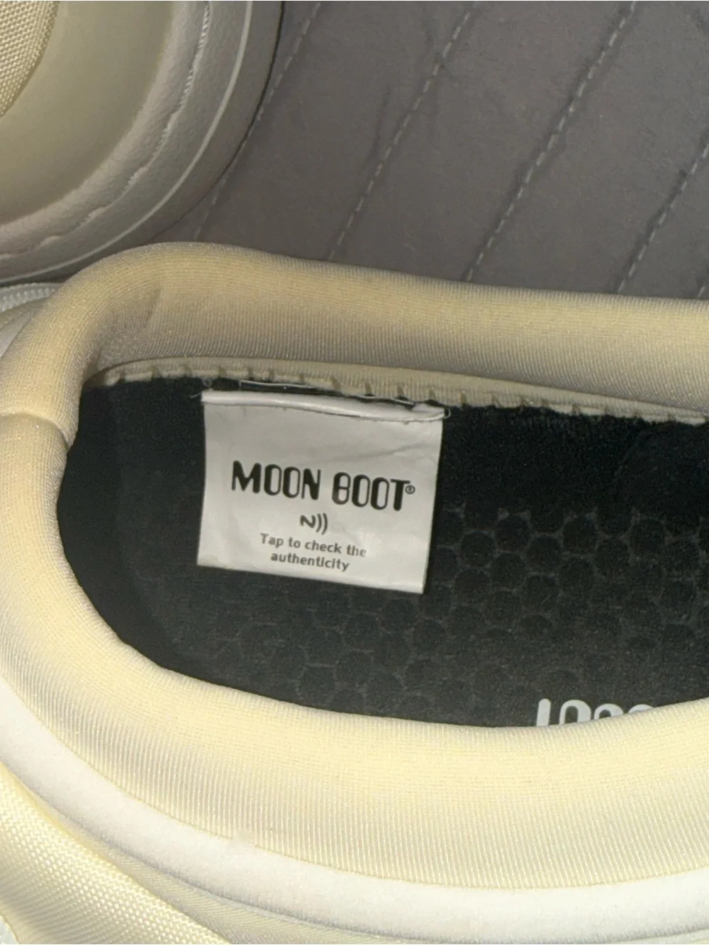 Moon Boot park icon cream sneakers